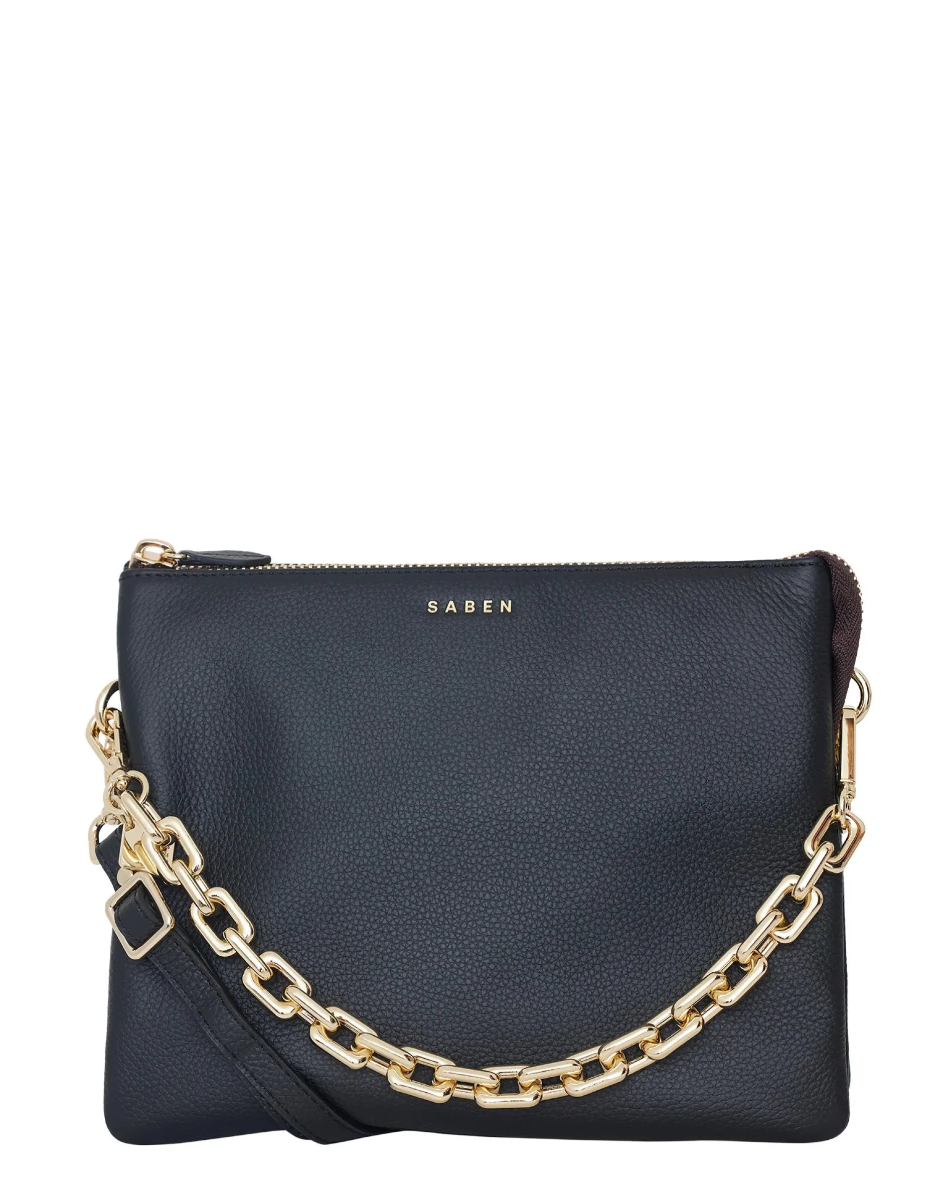 saben_matilda_crossbody_b_5.webp Bags & Wallets-SABEN MATILDA CROSSBODY BAG BLACK + CHUNKY CHAIN