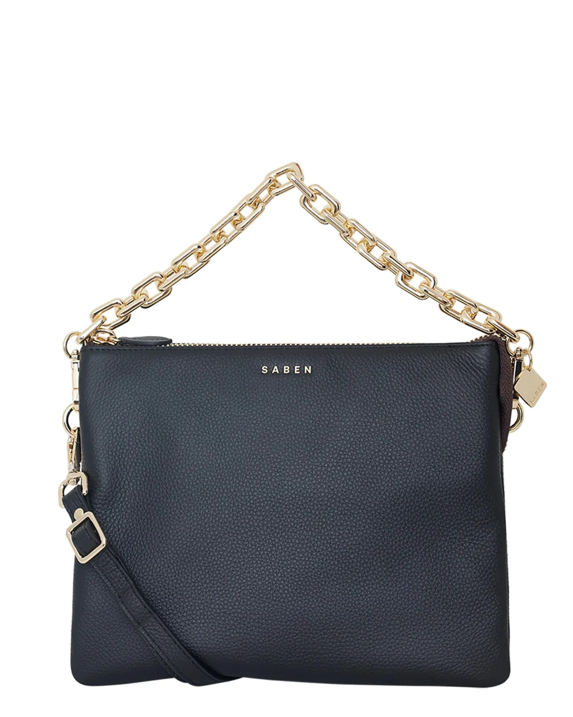 saben_matilda_crossbody_b_7.webp Bags & Wallets-SABEN MATILDA CROSSBODY BAG BLACK + CHUNKY CHAIN