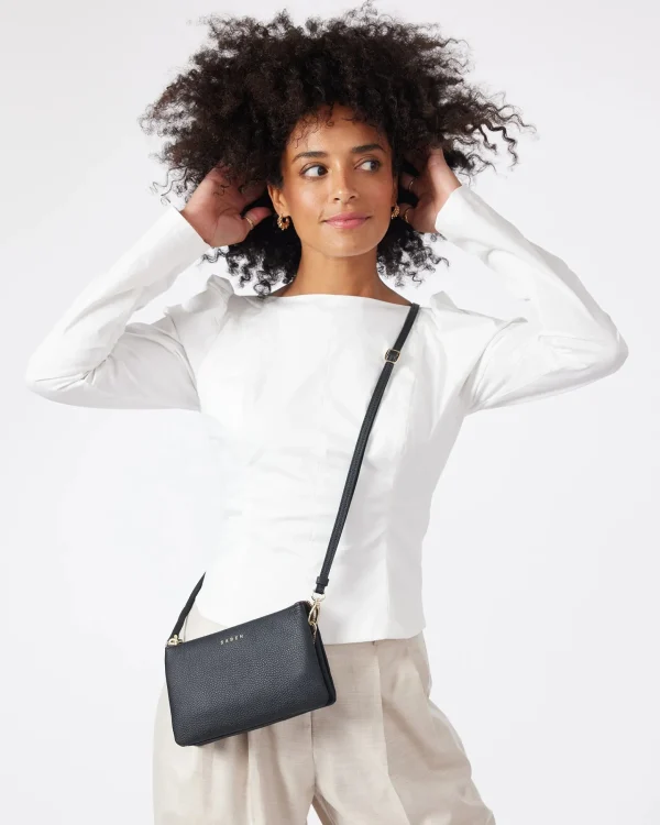 Bags & Wallets-SABEN TILLY CROSSBODY BAG BLACK
