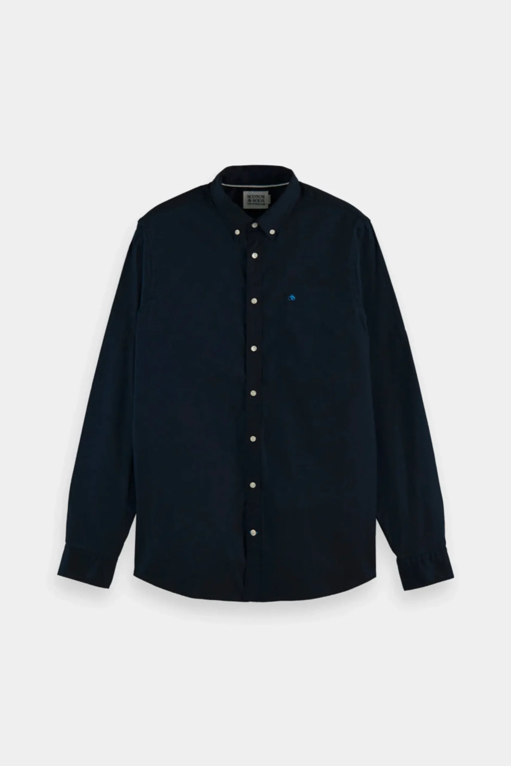 scotch__soda_essentials_o_0-4.webp Shirts-SCOTCH & SODA ESSENTIALS ORGANIC OXFORD SHIRT NIGHT