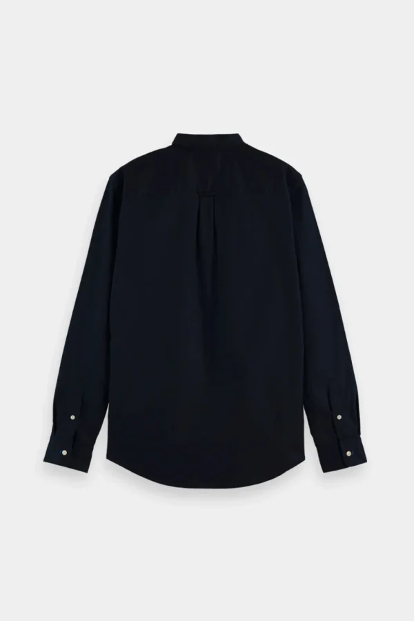 Shirts-SCOTCH & SODA ESSENTIALS ORGANIC OXFORD SHIRT NIGHT