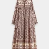 Dresses-SCOTCH & SODA FLOUNCES MAXI DRESS FLORAL