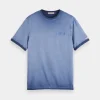 Tees & Tanks-SCOTCH & SODA GARMENT DYE T-SHIRT NAVY