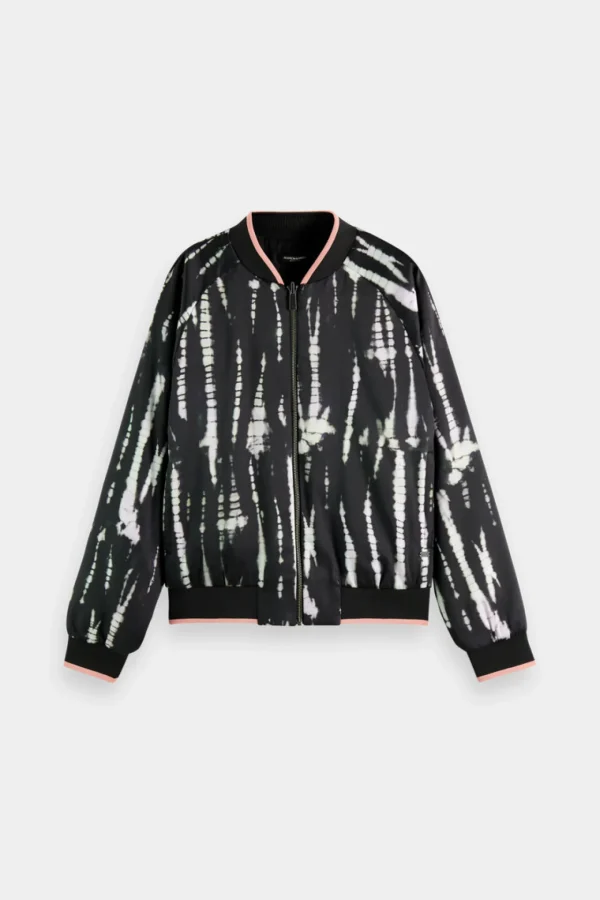 Coats & Jackets-SCOTCH & SODA REVERSIBLE BOMBER TIE DYE ROPE