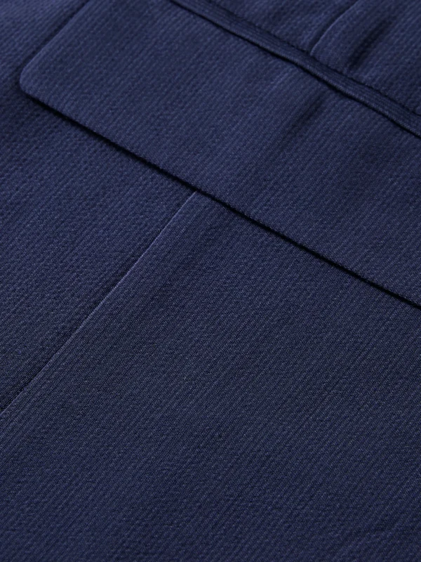 Coats & Jackets-SCOTCH & SODA SEERSUCKER BLAZER NIGHT PINSTRIPE