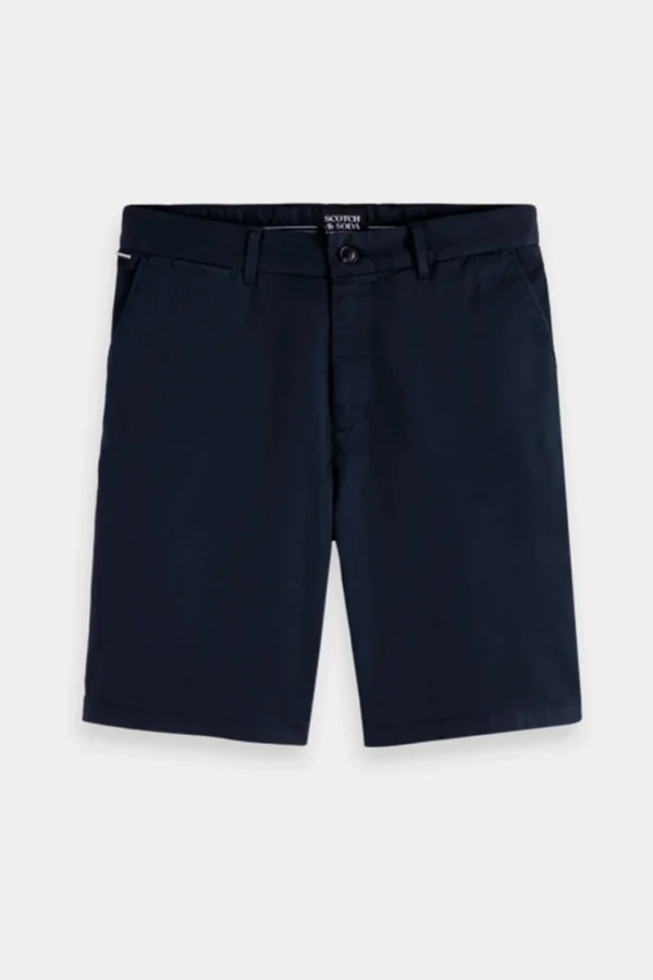 Shorts-SCOTCH & SODA STUART GARMENT DYED SHORT NIGHT