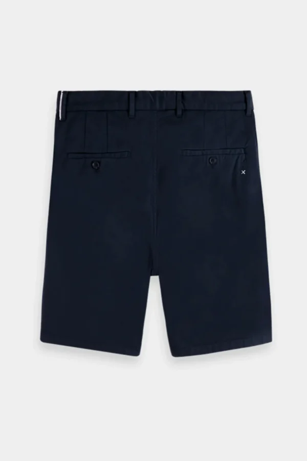 Shorts-SCOTCH & SODA STUART GARMENT DYED SHORT NIGHT