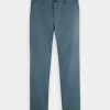 Pants-SCOTCH & SODA STUART SLIM FIT CHINO STEEL
