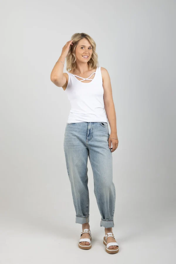 Denim-SCOTCH & SODA TIDE BALLOON FIT JEAN UNDERWATER