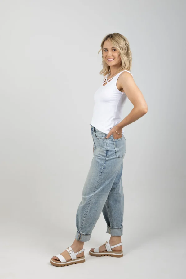 Denim-SCOTCH & SODA TIDE BALLOON FIT JEAN UNDERWATER