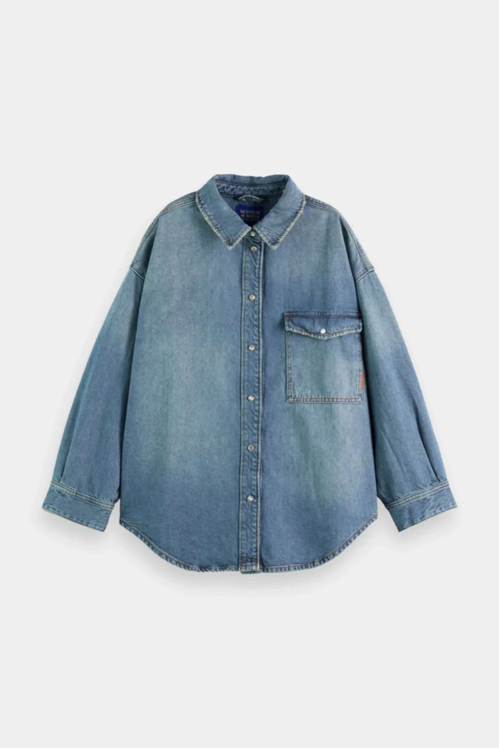 scotch__soda_vintage_wash_0.webp Shirts & Tops-SCOTCH & SODA VINTAGE WASHED DENIM OVERSHIRT FRISCO NIGHTS