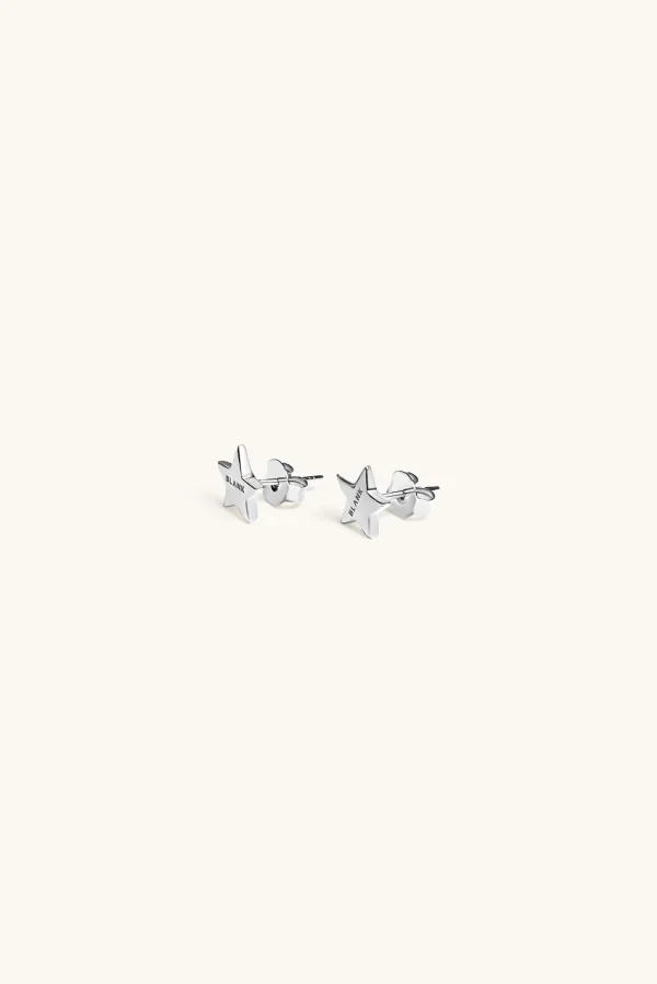 925 Sterling Silver | Jewellery-BLANK SPACE. STAR STUD EARRINGS