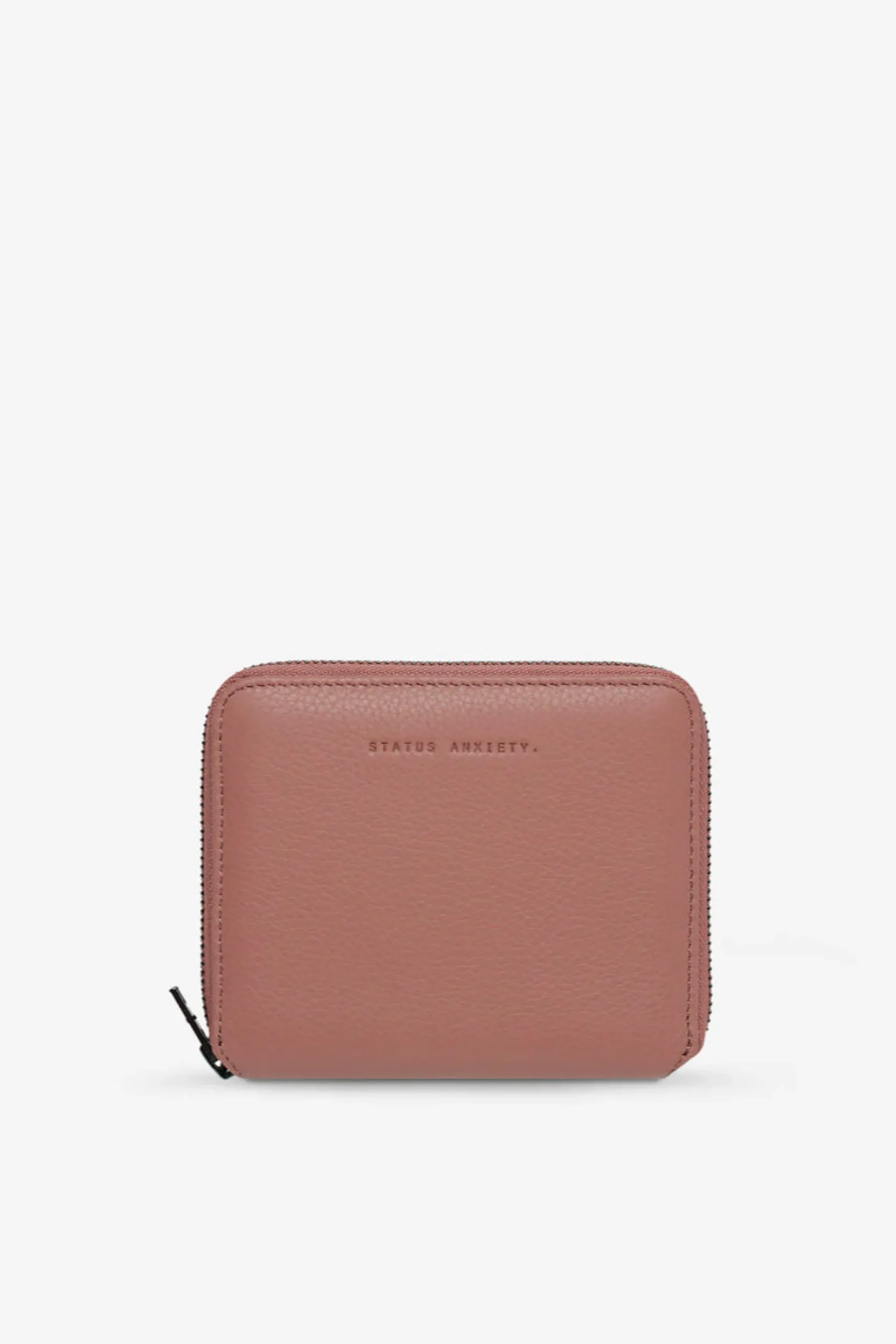 status_anxiety_change_alw_0.webp Bags & Wallets-STATUS ANXIETY. CHANGE ALWAYS COMES DUSTY ROSE