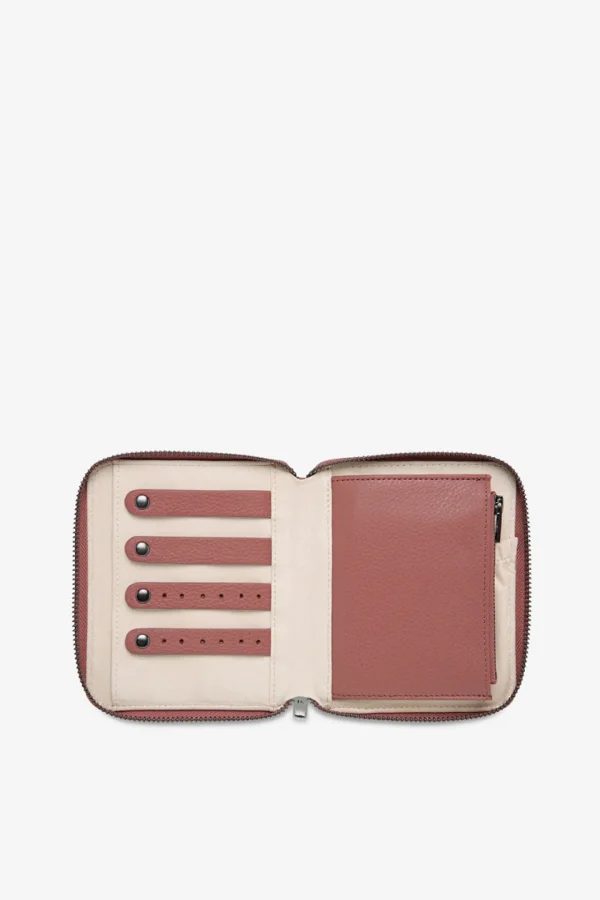Bags & Wallets-STATUS ANXIETY. CHANGE ALWAYS COMES DUSTY ROSE