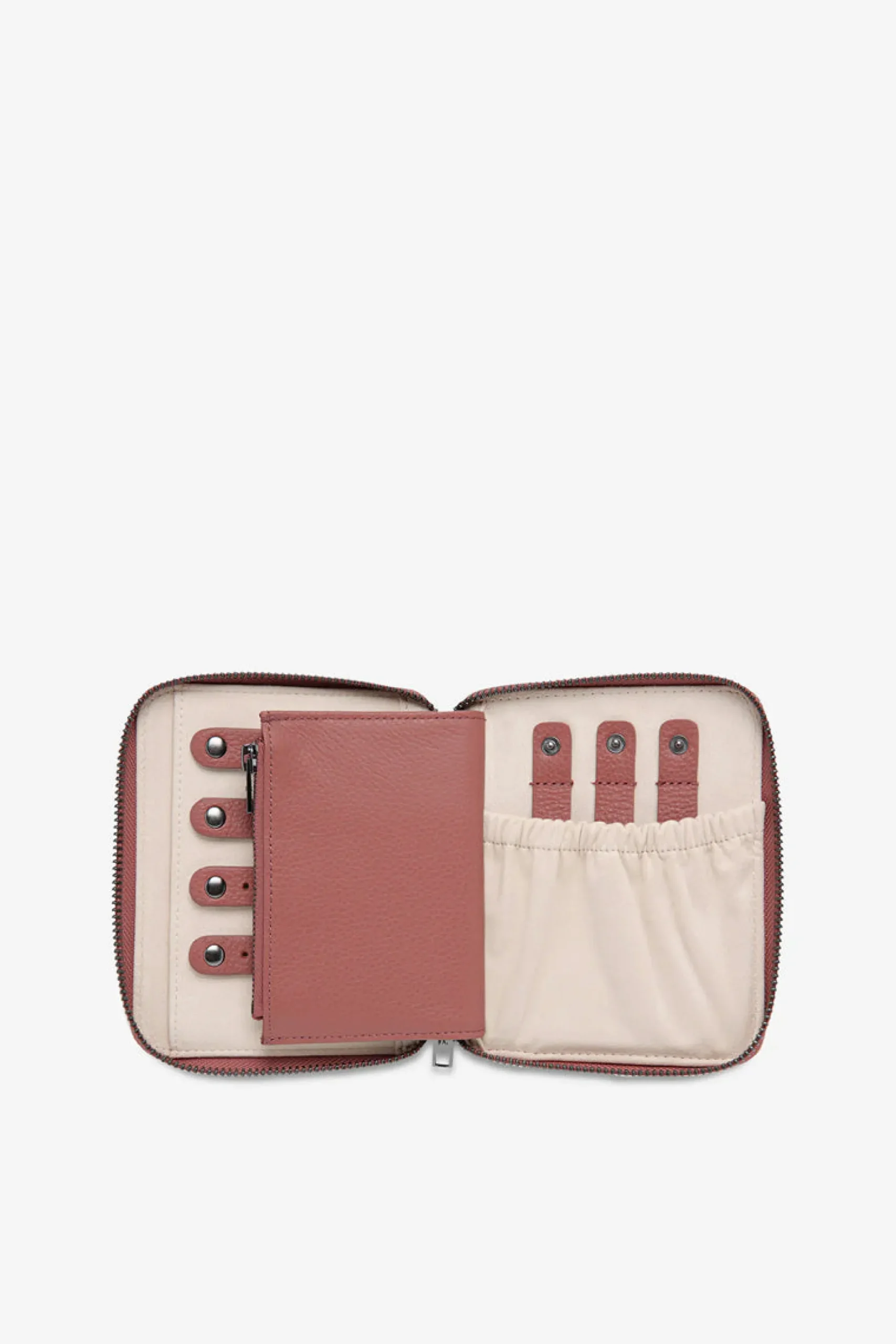 status_anxiety_change_alw_3.webp Bags & Wallets-STATUS ANXIETY. CHANGE ALWAYS COMES DUSTY ROSE