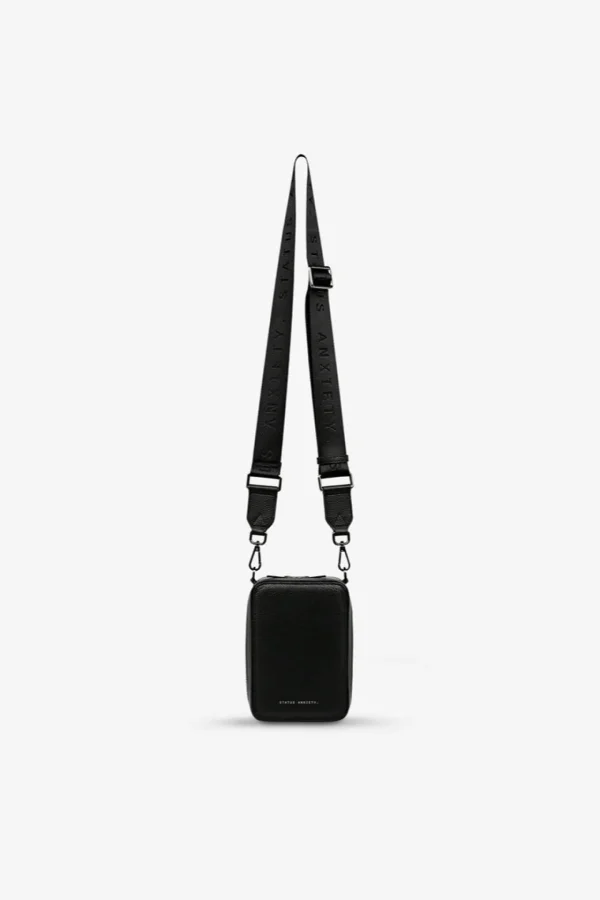 Bags & Wallets-STATUS ANXIETY. GOOD LIFE BLACK