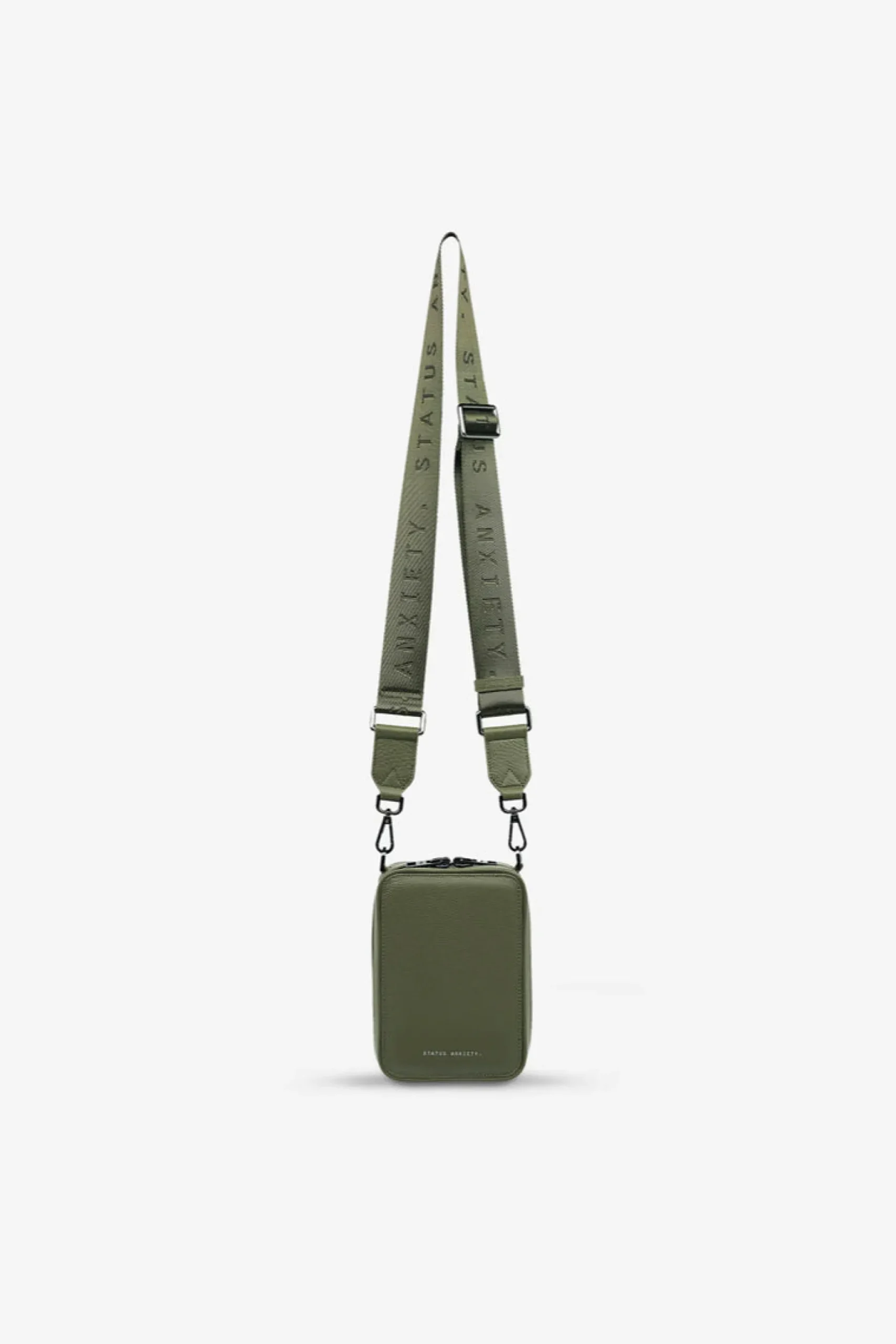 status_anxiety_good_life__0.webp Bags & Wallets-STATUS ANXIETY. GOOD LIFE KHAKI