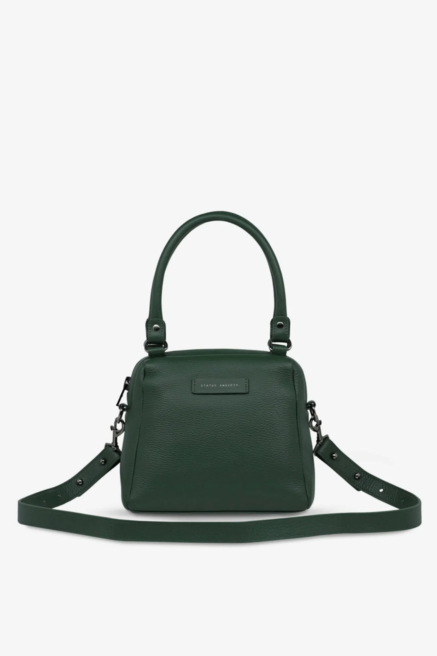 status_anxiety_mini_mount_0.webp Bags & Wallets-STATUS ANXIETY. MINI MOUNTAINS GREEN