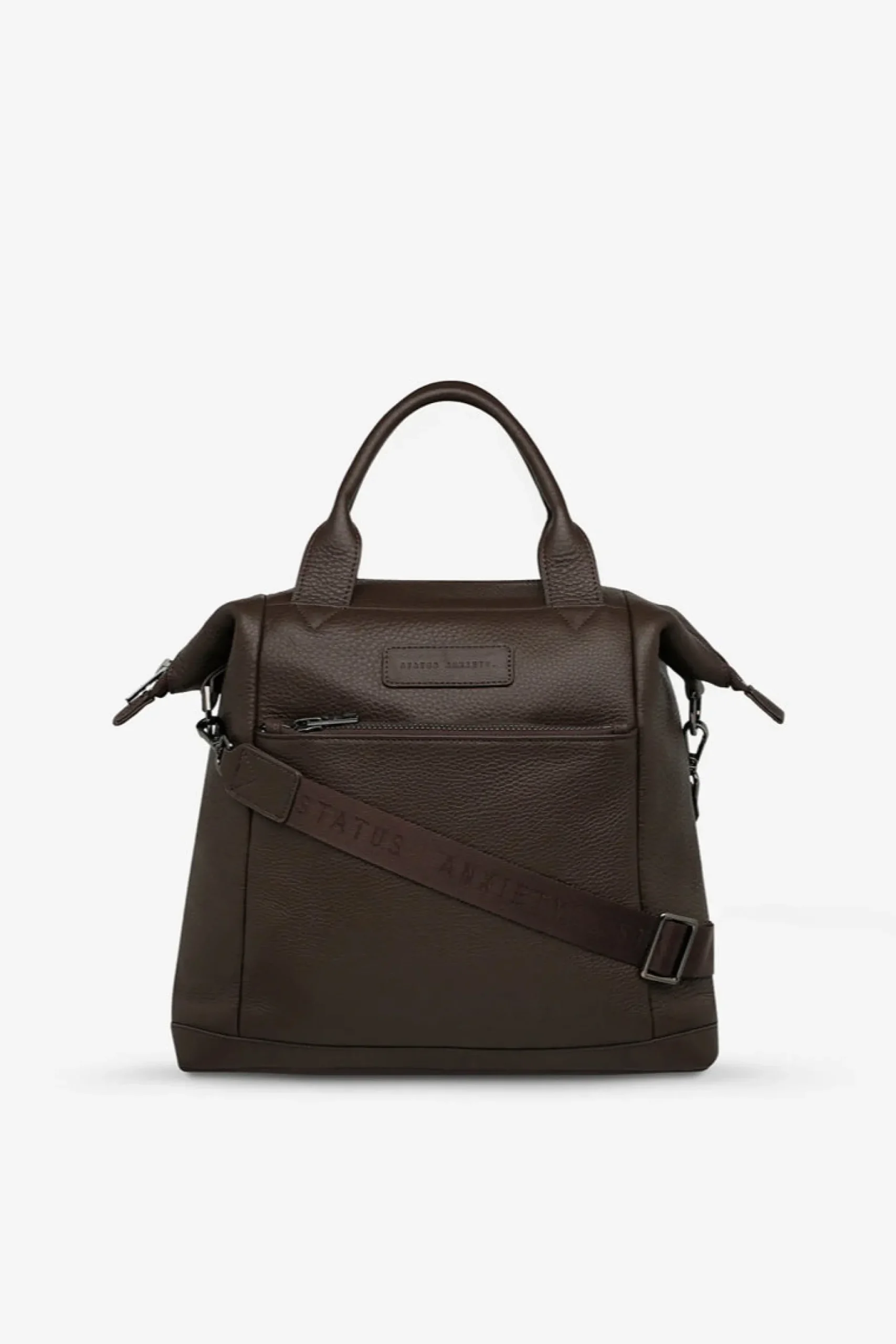 status_anxiety_mini_waves_0.webp Bags & Wallets-STATUS ANXIETY. MINI WAVES COCOA