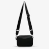 Bags & Wallets-STATUS ANXIETY. PLUNDER WITH WEBBED STRAP BLACK