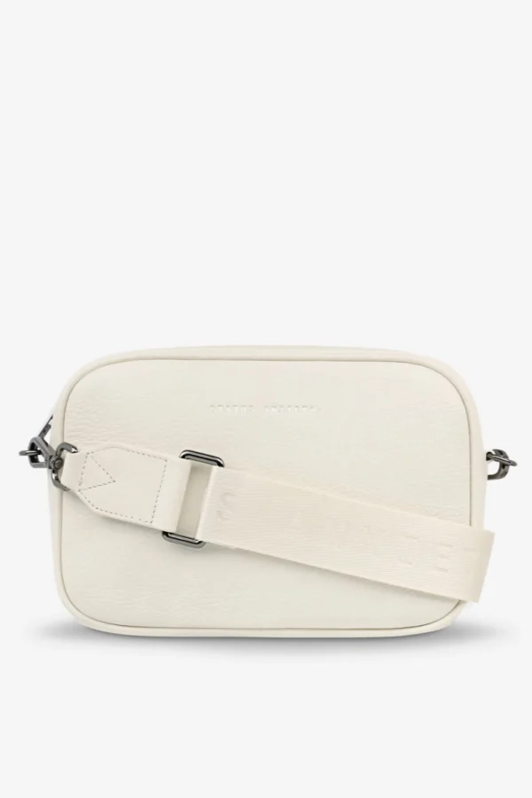 Bags & Wallets-STATUS ANXIETY. PLUNDER WITH WEBBED STRAP CHALK