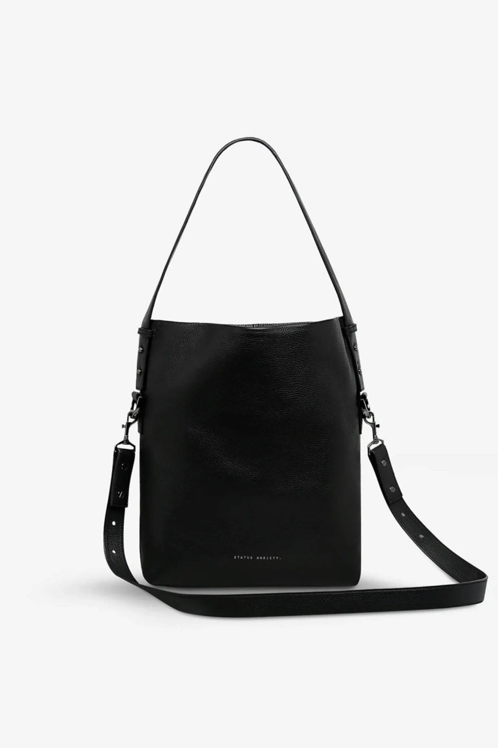 status_anxiety_ready_and__0.webp Bags & Wallets-STATUS ANXIETY. READY AND WILLING BLACK