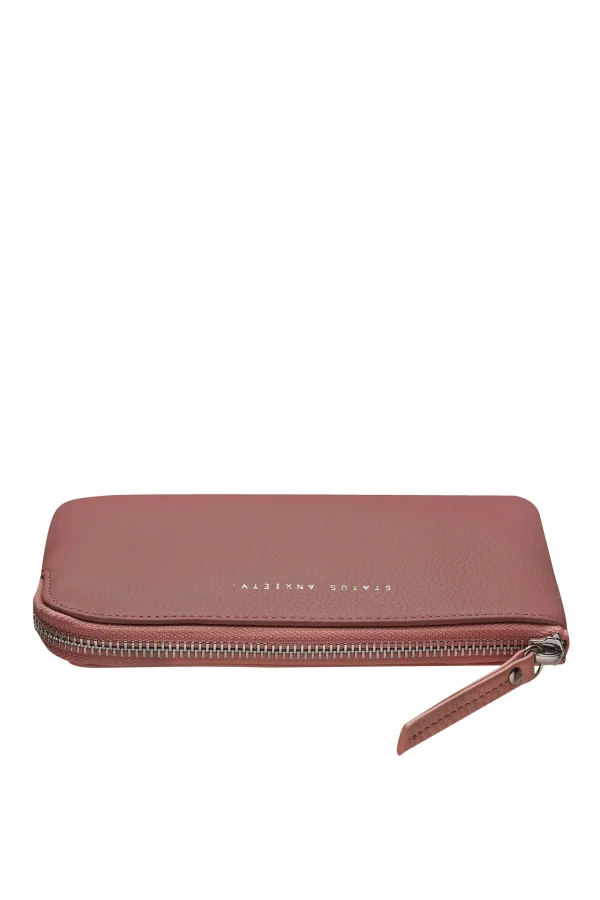 Bags & Wallets-STATUS ANXIETY. SMOKE AND MIRRORS DUSTY ROSE
