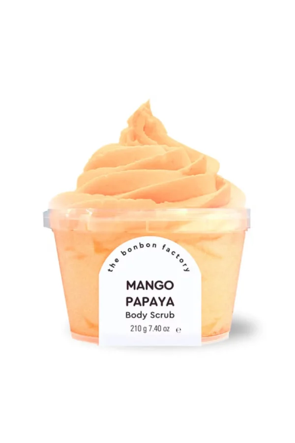 Body-THE BONBON FACTORY WHIPPED BODY SCRUB MANGO & PAPAYA
