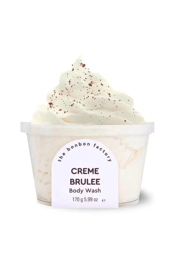Body-THE BONBON FACTORY WHIPPED BODY WASH & SCRUB CREME BRULEE