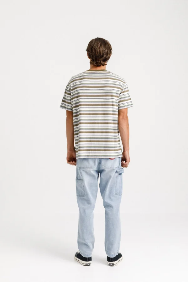Tees & Tanks-THING THING AMPLE TEE EARTH STRIPE