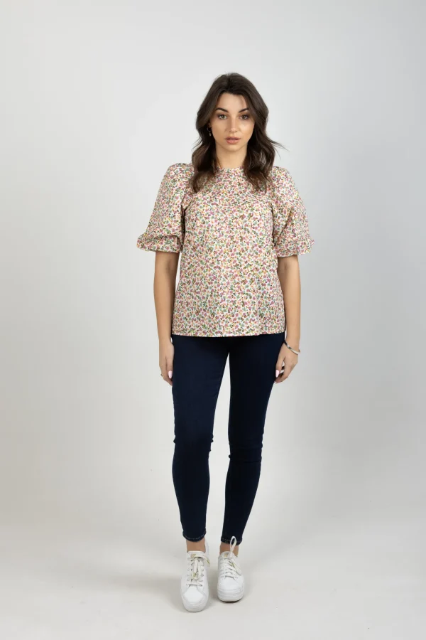 Shirts & Tops-THING THING AMY TOP - COSMO