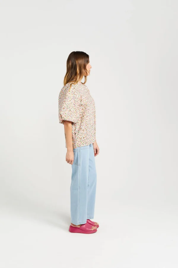Shirts & Tops-THING THING AMY TOP - COSMO