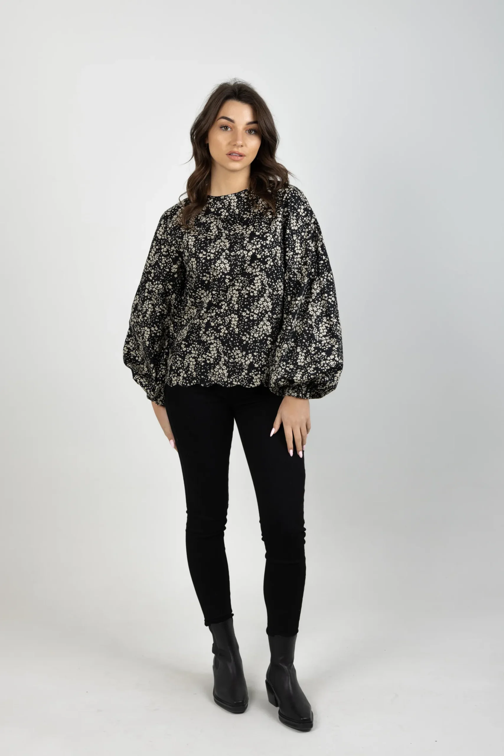 thing_thing_billow_top_da_0.webp Shirts & Tops-THING THING BILLOW TOP DARK DITSY