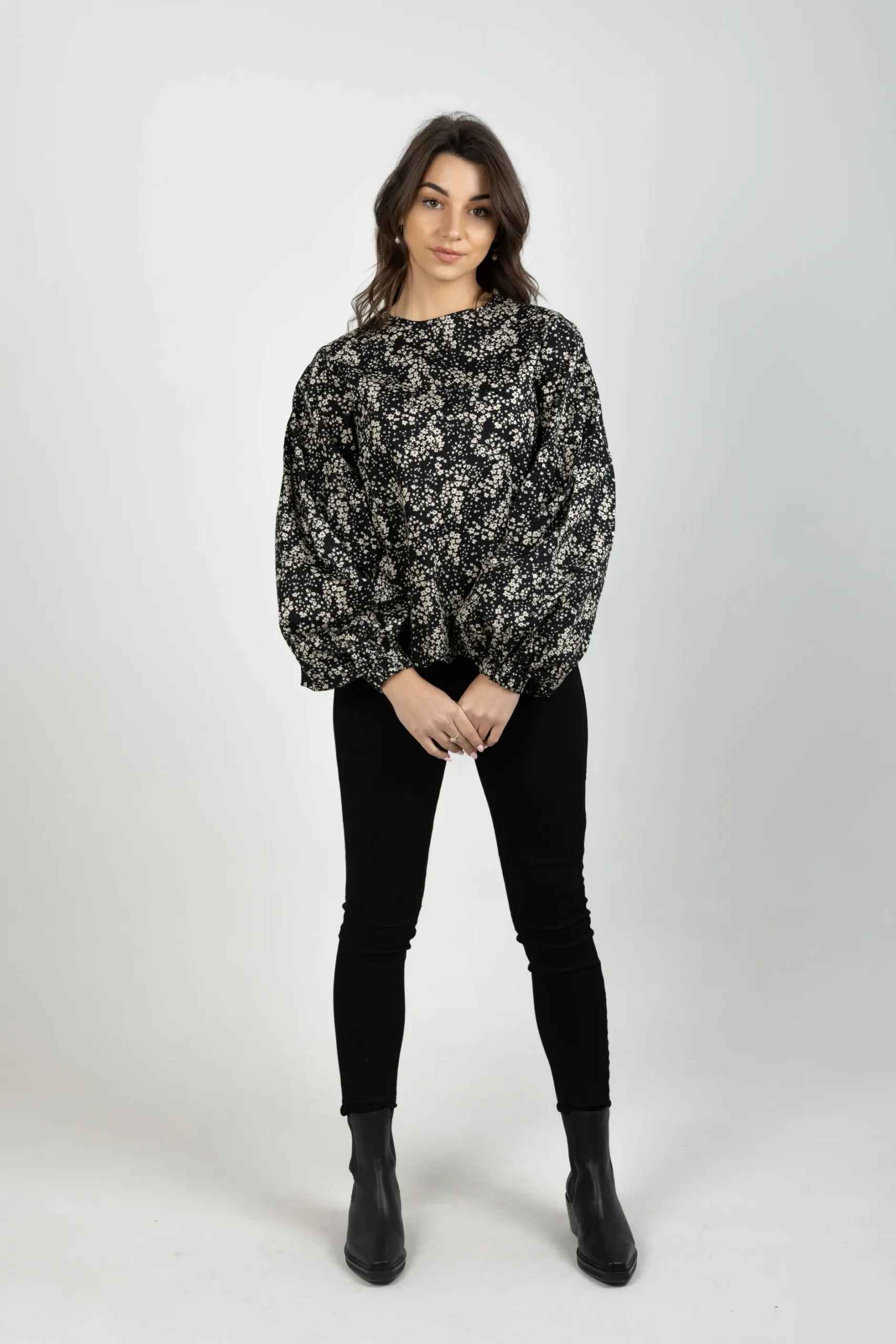 thing_thing_billow_top_da_3.webp Shirts & Tops-THING THING BILLOW TOP DARK DITSY