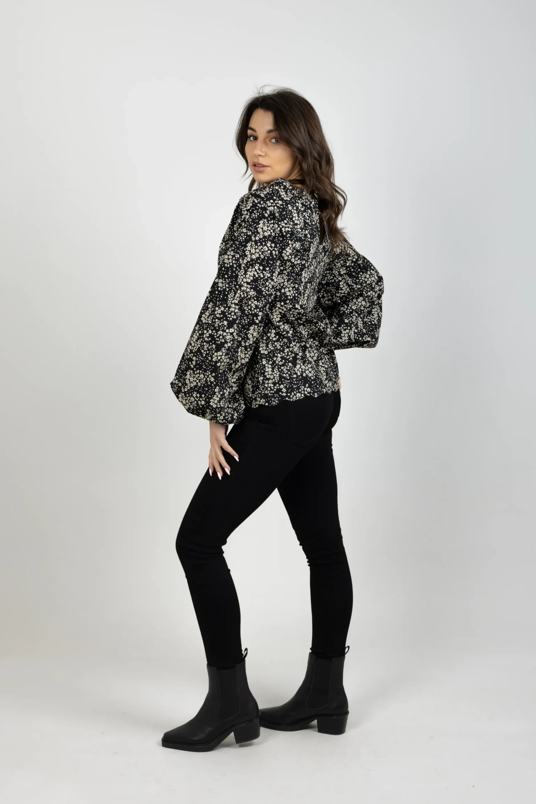 thing_thing_billow_top_da_6.webp Shirts & Tops-THING THING BILLOW TOP DARK DITSY