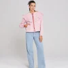 Coats & Jackets-THING THING FLOUNCE JACKET SOFT PINK
