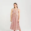 Dresses-THING THING KIPPAH DRESS POSY