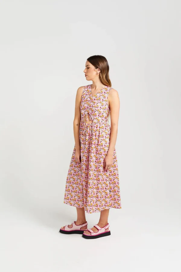 Dresses-THING THING KIPPAH DRESS POSY