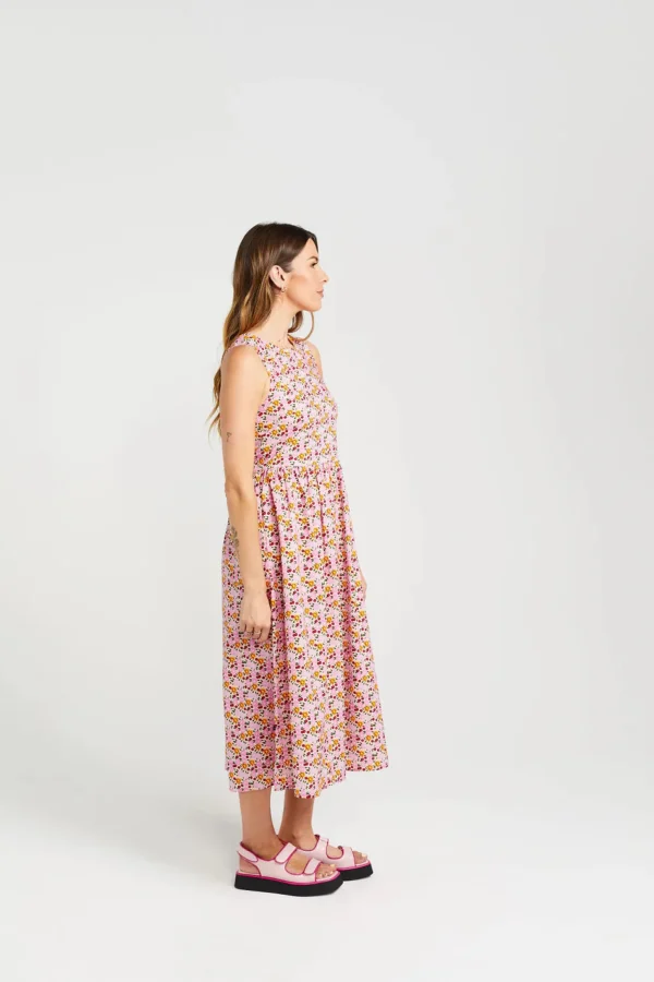 Dresses-THING THING KIPPAH DRESS POSY