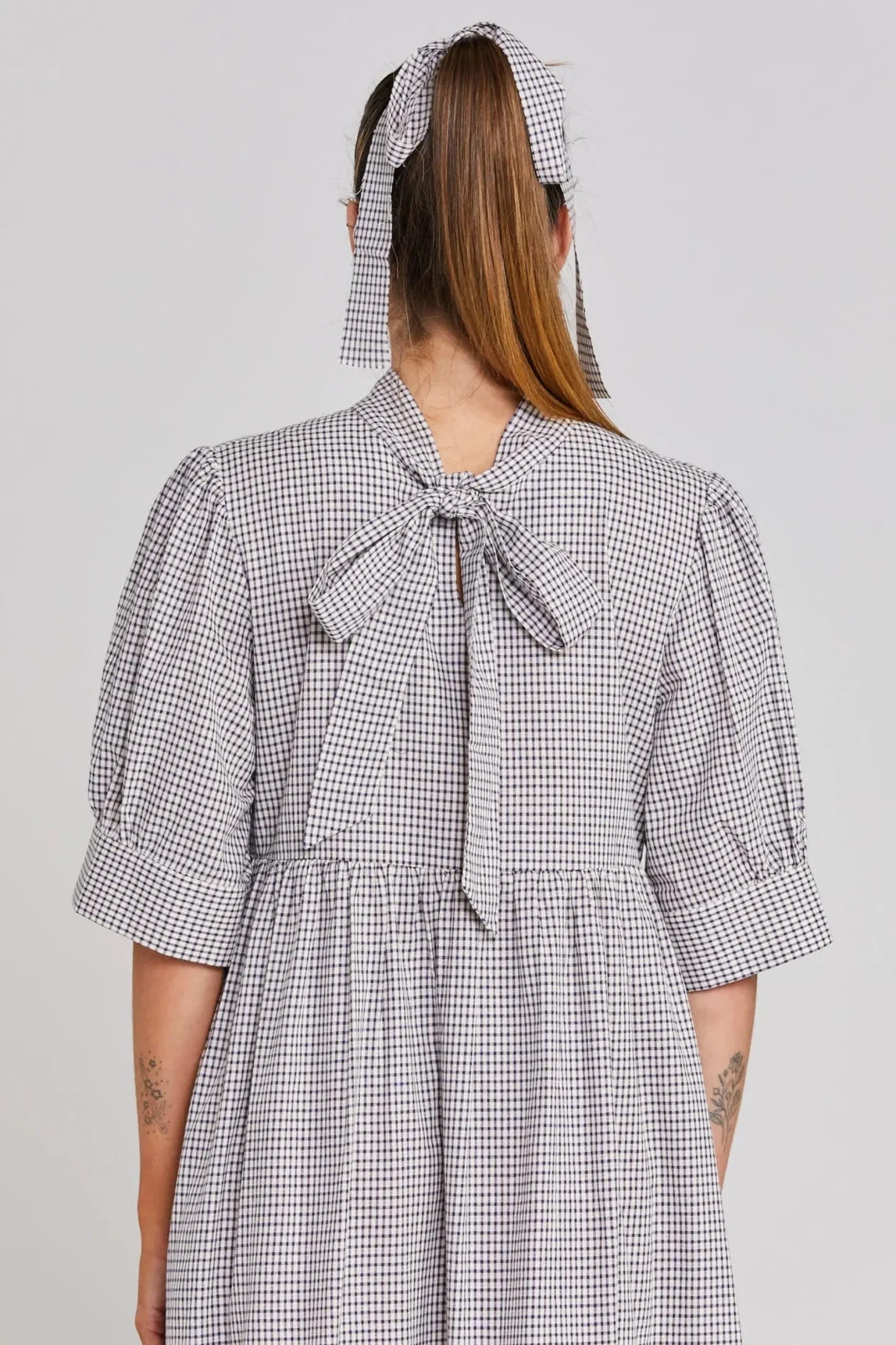 thing_thing_nightfall_dre_6.webp Dresses-THING THING NIGHTFALL DRESS MIDNIGHT CHECKERS