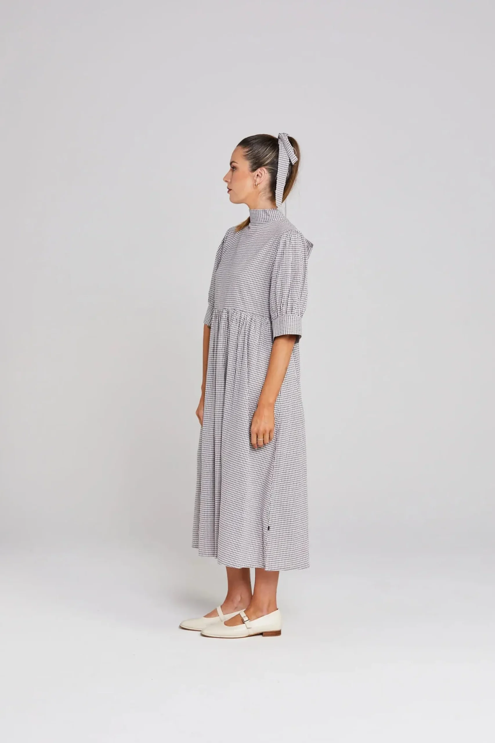 thing_thing_nightfall_dre_8.webp Dresses-THING THING NIGHTFALL DRESS MIDNIGHT CHECKERS