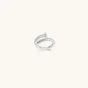 925 Sterling Silver | Jewellery-BLANK SPACE. TWISTED NAIL RING