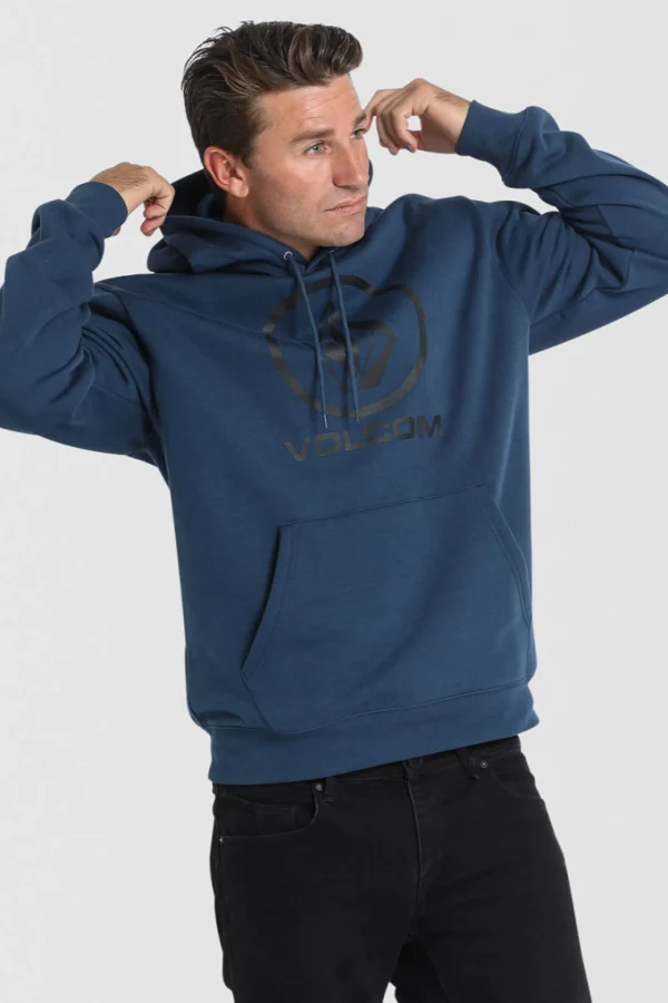 Sweaters & Knitwear-VOLCOM BOULDER PULLOVER VINTAGE NAVY