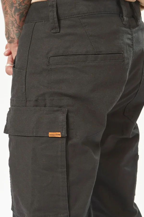 Pants-VOLCOM CALIPER WORK PANT - BLACK