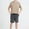 Shorts-VOLCOM CENTER TRUNK 17 BLACK