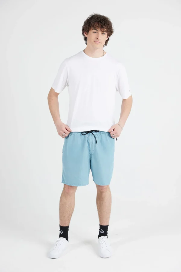 Shorts-VOLCOM CENTER TRUNK 17 BRITT BLUE