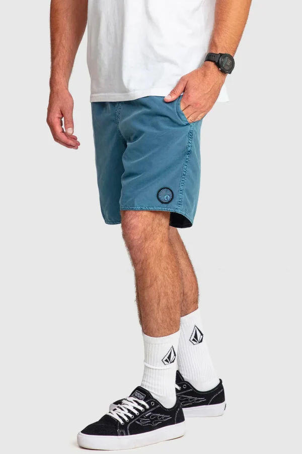 Shorts-VOLCOM CENTER TRUNK 17 INDIGO RIDGE