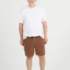 Shorts-VOLCOM CENTER TRUNK 17 RUSTIC BROWN