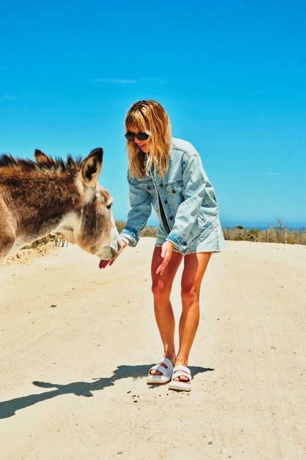 Coats & Jackets-VOLCOM COCO HO DENIM JACKET - ICE