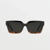 Sunglasses | Sunglasses-VOLCOM EYEWEAR DOMEINATOR SUNGLASSES - DARKSIDE GREY POLAR